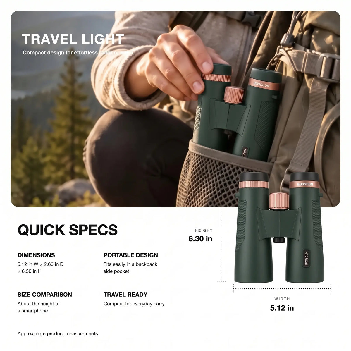 10x50 ED Waterproof Binoculars