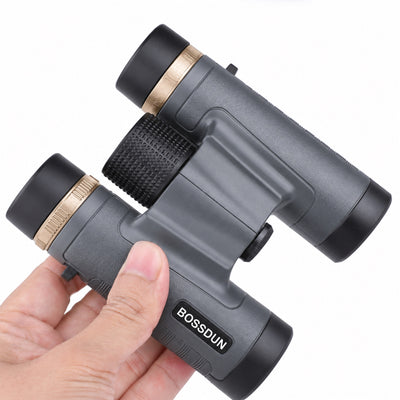 10×25 Compact HD Binoculars - Pocket BAK4 Roof Prism